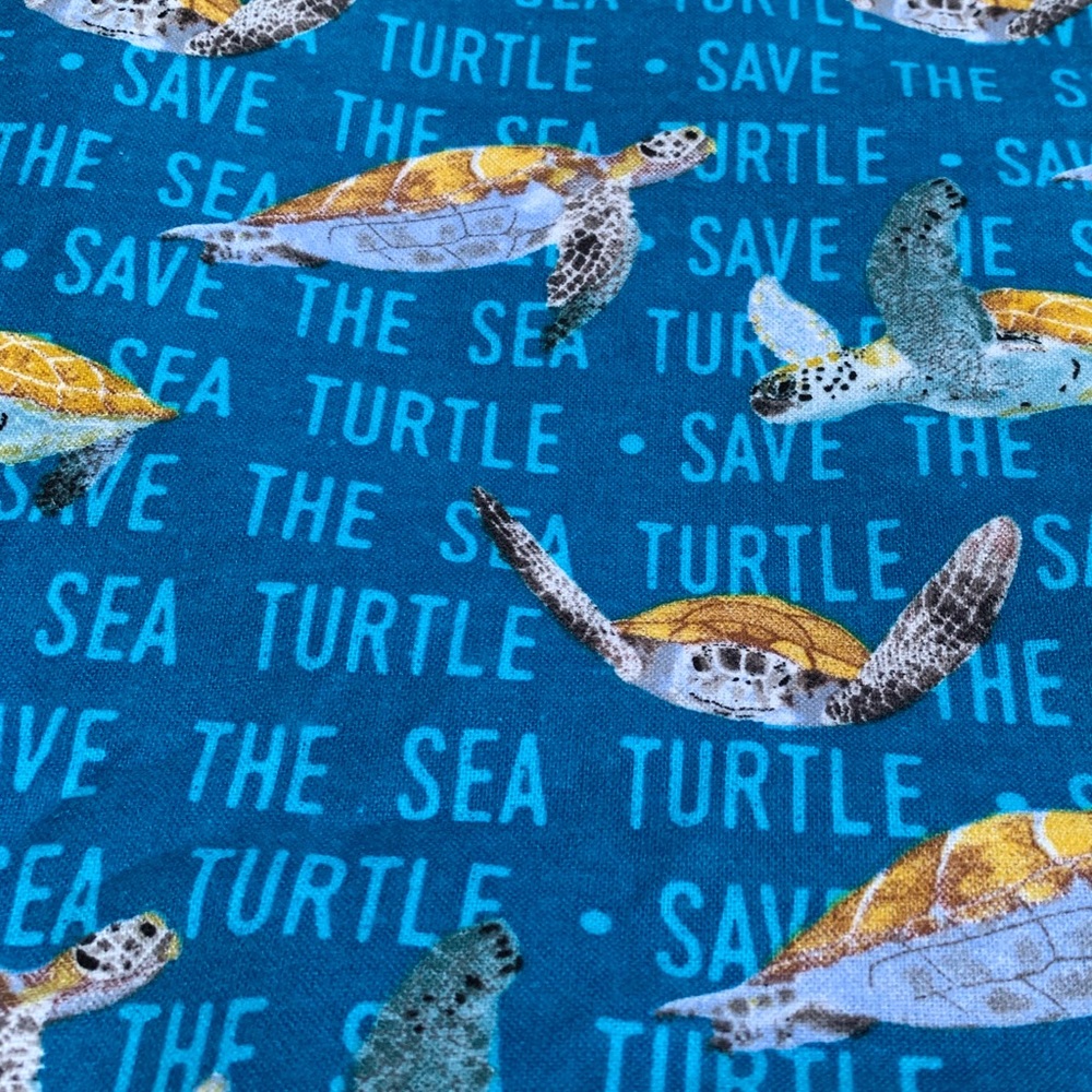 Handmade facemask-SaveTurtle